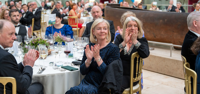 Lawscot Foundation chair Christine McLintock at the Law Society's 2024 dinner.